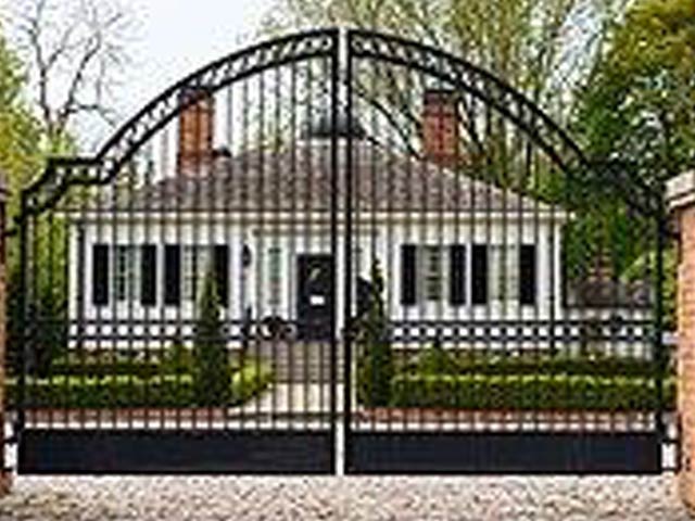 ornate property gates